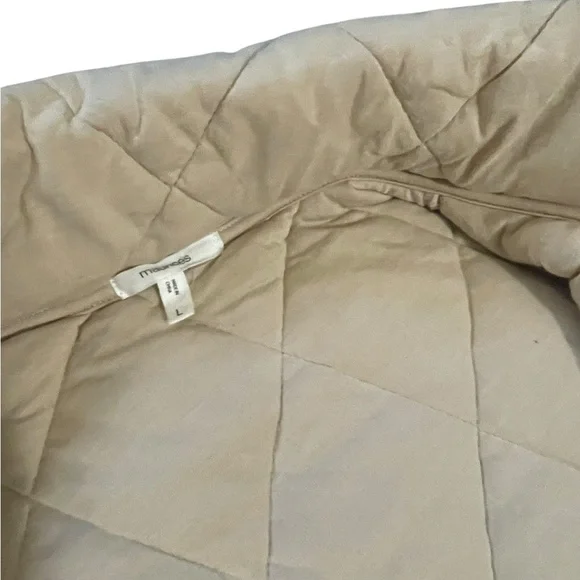 Maurice’s Quilted Tan Jacket - Picture 3 of 3